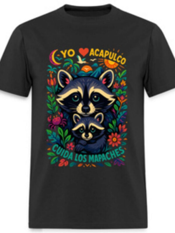 Playera Yo Amo Acapulco – Edición Cuida Los Mapaches