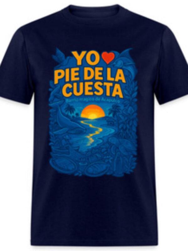 Playera Yo Amo Pie De La Cuesta – Edición Puerto Mágico De Acapulco